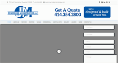 Desktop Screenshot of jmremodelingwi.com